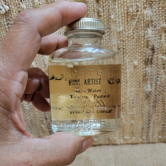 Weber Synvar Varnish Philadelphia Vintage Bottle (almost Full) - Picture 4 of 5